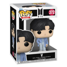 Figurina Funko Pop! Rocks: BTS - V - Multicolore - Adulto - Grigio