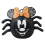Disney Disney Minnie Mouse Spider Mini Backpack 1