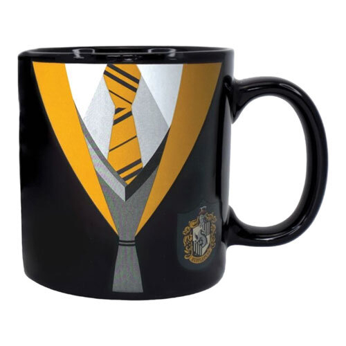 Harry Potter Harry Potter Uniform Heat Changing Mug 400mL (Hufflepuff)