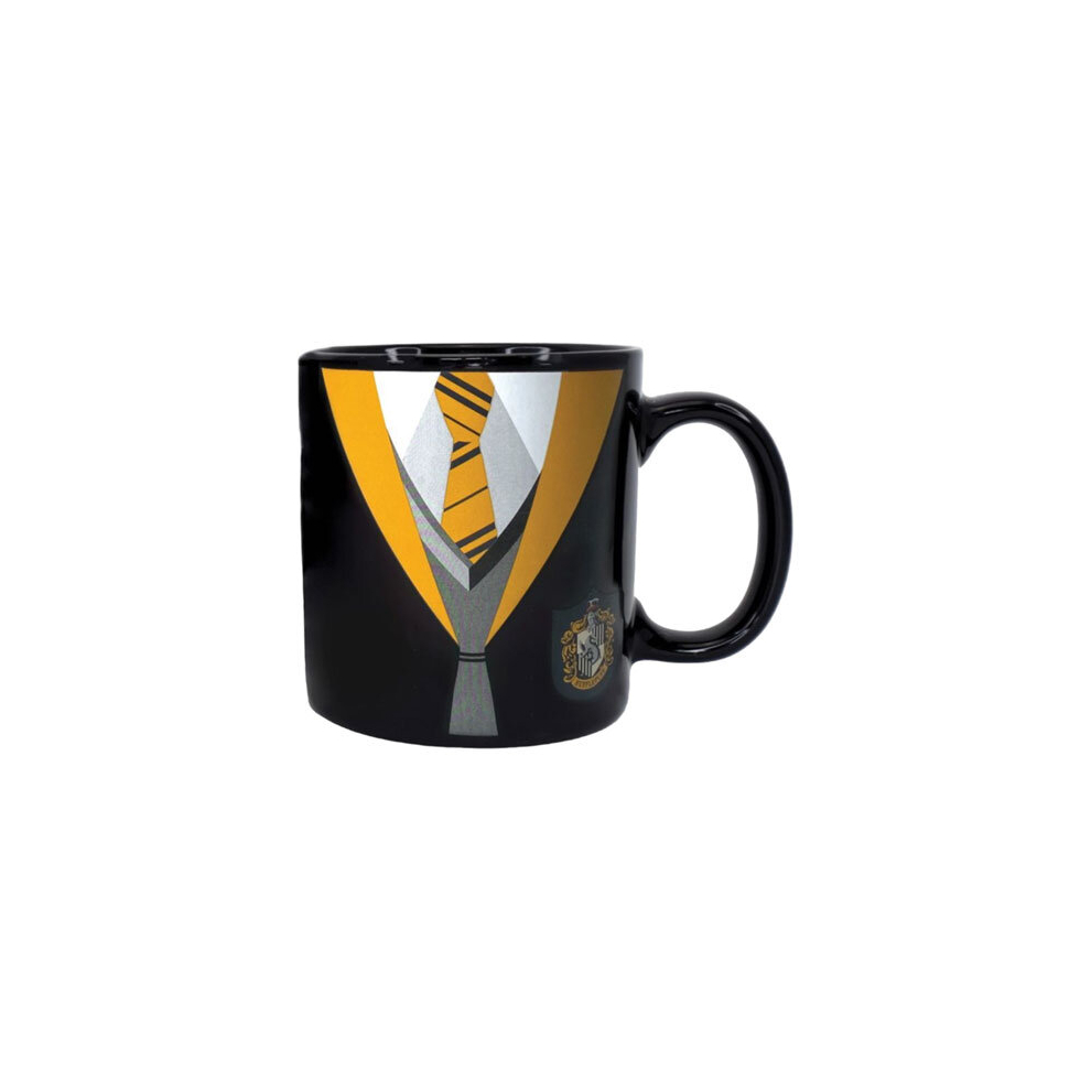 Harry Potter Uniform Heat Changing Mug 400Ml (Hufflepuff)