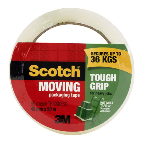 Scotch Scotch Tough Grip Moving Packaging Tape (48mmx50m)