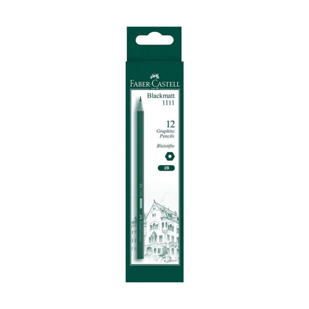 Faber-Castell 1111 Economy 2B Lead Pencil (Box Of 12)