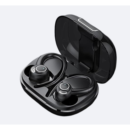 Headphones MD033 Black TWS Bluetooth Headphones for iPhone and Android
