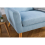 Birlea 2 Seater Sofa Blue Birlea Lambeth Duck Egg Medium Settee Scandinavian Retro 5