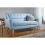 Birlea 3 Seater Sofa Blue Birlea Lambeth Duck Egg Large Settee Scandinavian Retro 1