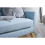 Birlea 3 Seater Sofa Blue Birlea Lambeth Duck Egg Large Settee Scandinavian Retro 4