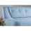 Birlea 3 Seater Sofa Blue Birlea Lambeth Duck Egg Large Settee Scandinavian Retro 5