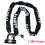 (Silver) FD-MOTO Motorbike 1.2M ChainLock Motorcycle Disc Safe Lock Reminder Cable 4