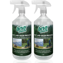 One Chem Tent and Gear 2 x 1L Spray Camping &amp; Hiking Waterproofer