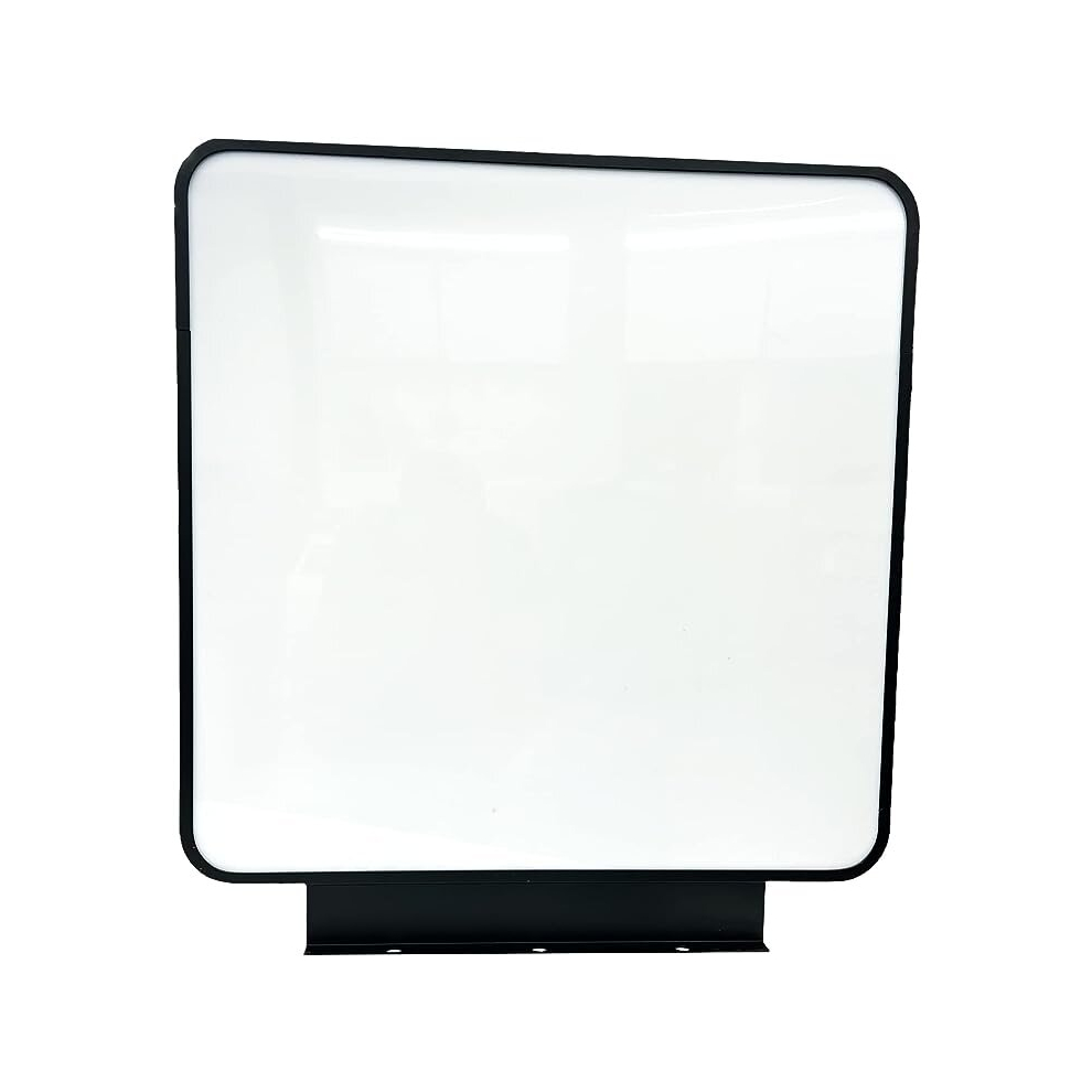 (80x80 Black) Square Projection Sign, Storefront Shop Sign