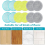 12Pcs 16cm Universal Electric Mop Replacement Pads, Floating Mop Replacement Pad 10