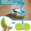 12Pcs 16cm Universal Electric Mop Replacement Pads, Floating Mop Replacement Pad 5