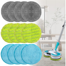 12pcs 16cm universale elettrico Mop sostituzione pad, pad di ricambio Mop galleggiante