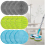 12Pcs 16cm Universal Electric Mop Replacement Pads, Floating Mop Replacement Pad 1