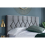 Birlea Grey King Size Bed Frame Birlea Loxley 150cm Kingsize 5FT Fabric Bedstead 2
