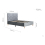 Birlea Grey King Size Bed Frame Birlea Loxley 150cm Kingsize 5FT Fabric Bedstead 7
