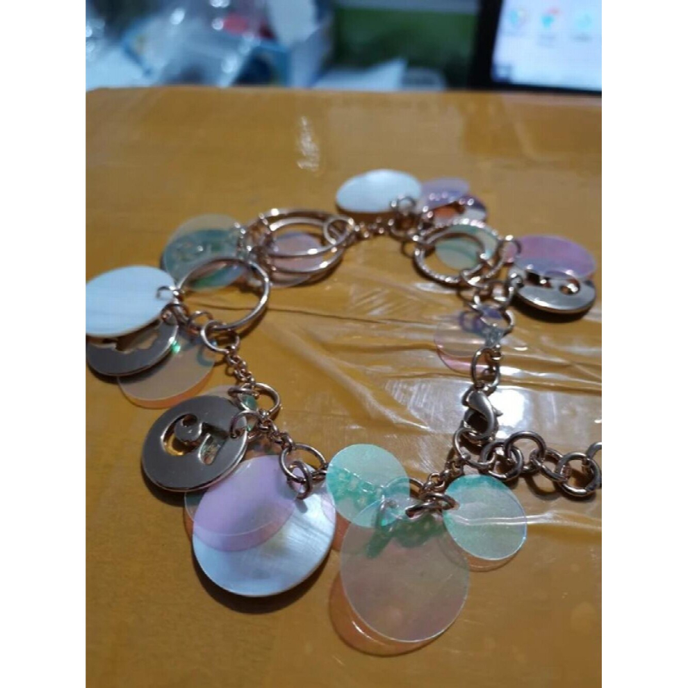 5 shell bracelets