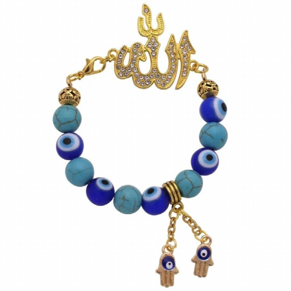 Islam Muslim Allah Evil Eye Hamsa Hand Of Fatima Baby Bracelets Multicoloured