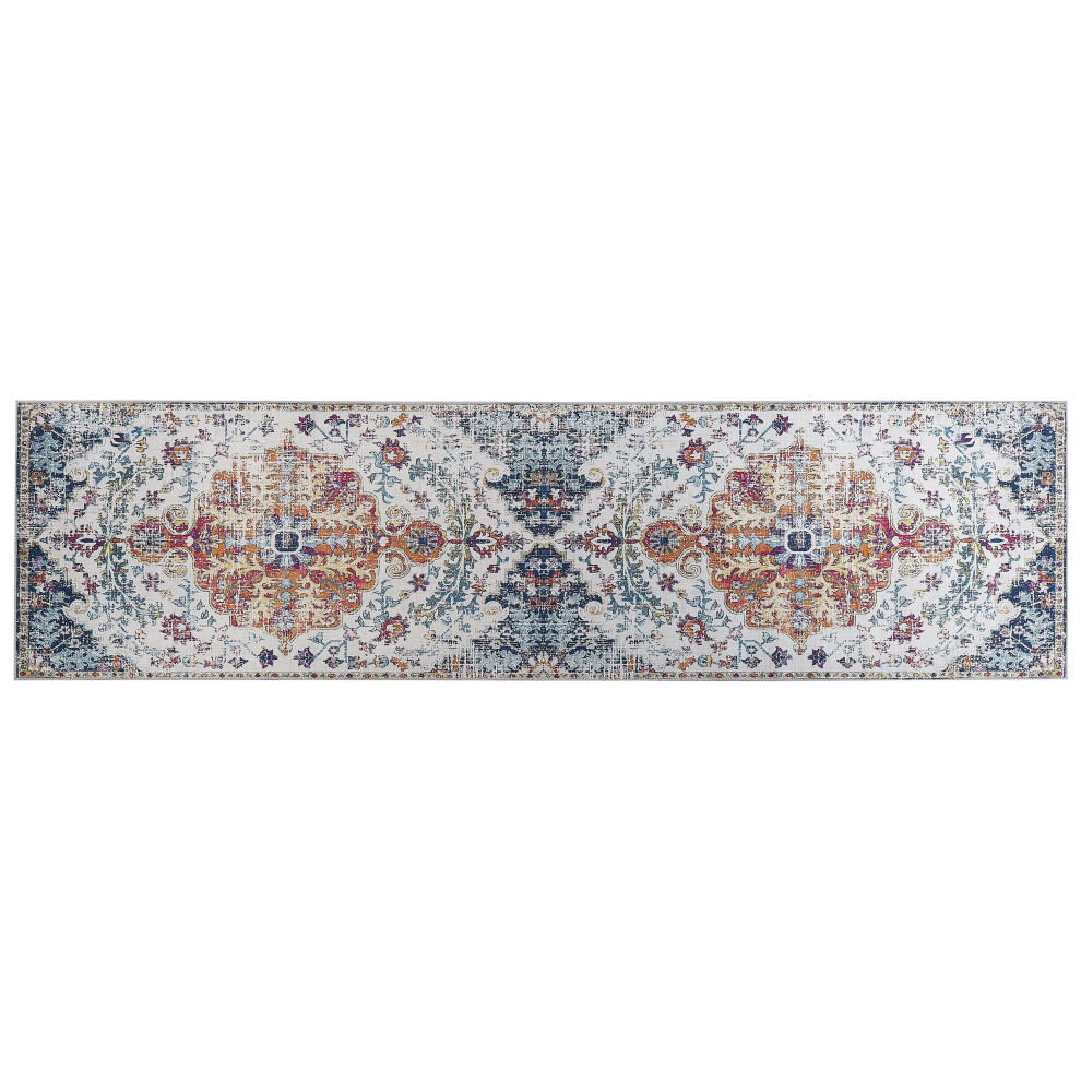 Runner Rug 80 x 300 cm Multicolour ENAYAM