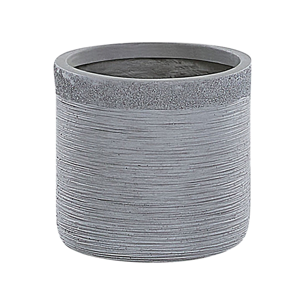 Plant Pot 26 x 26 x 25 cm Grey SAMOS