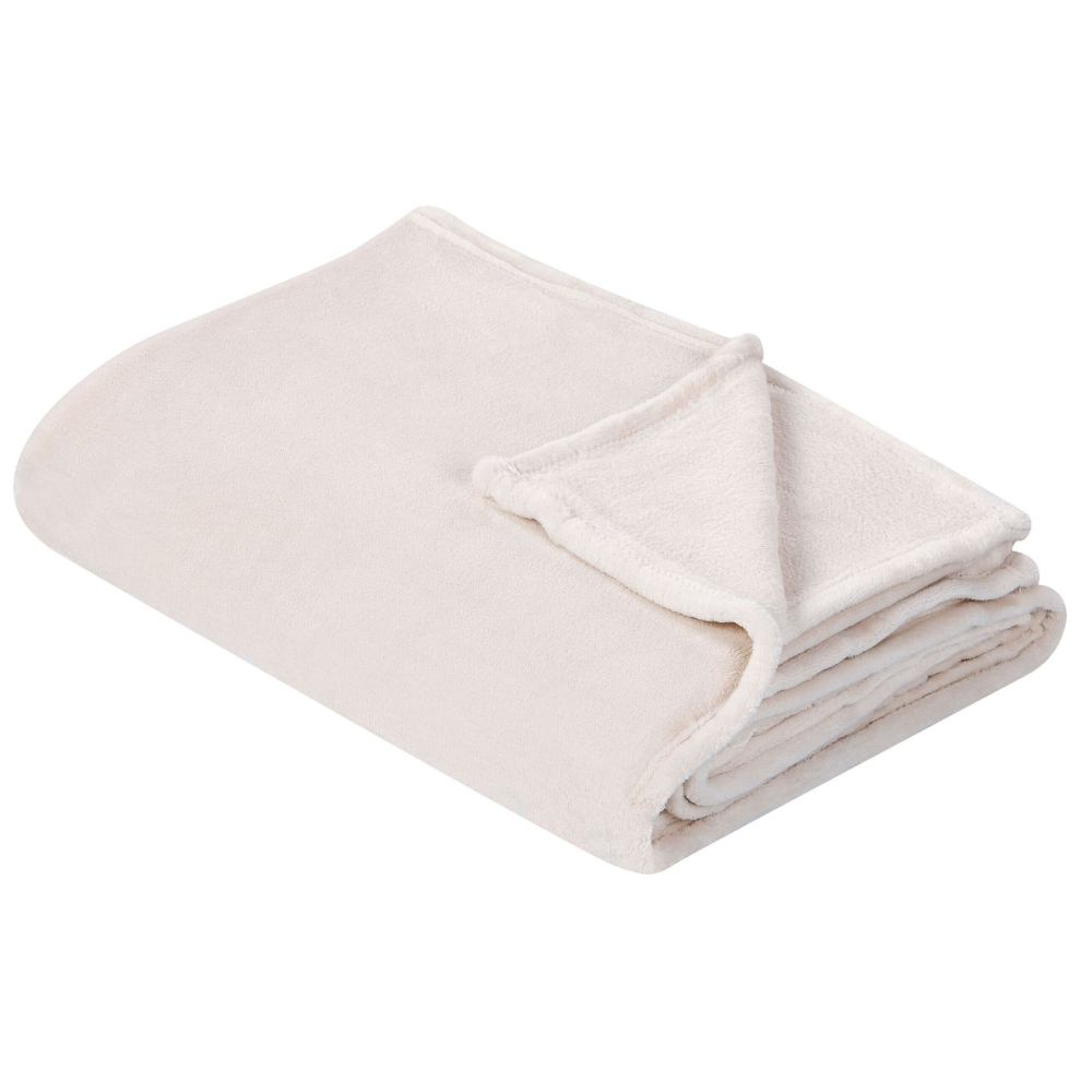 Blanket 200 x 220 cm Off-White BAYBURT