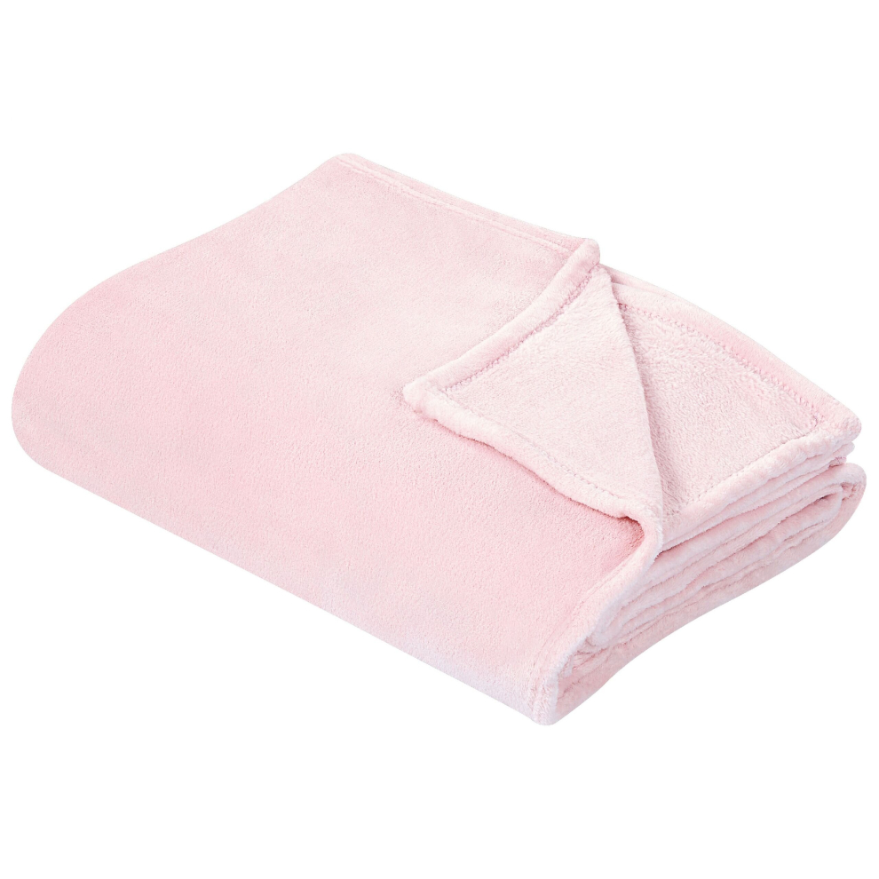 Blanket 150 x 200 cm Pink BAYBURT