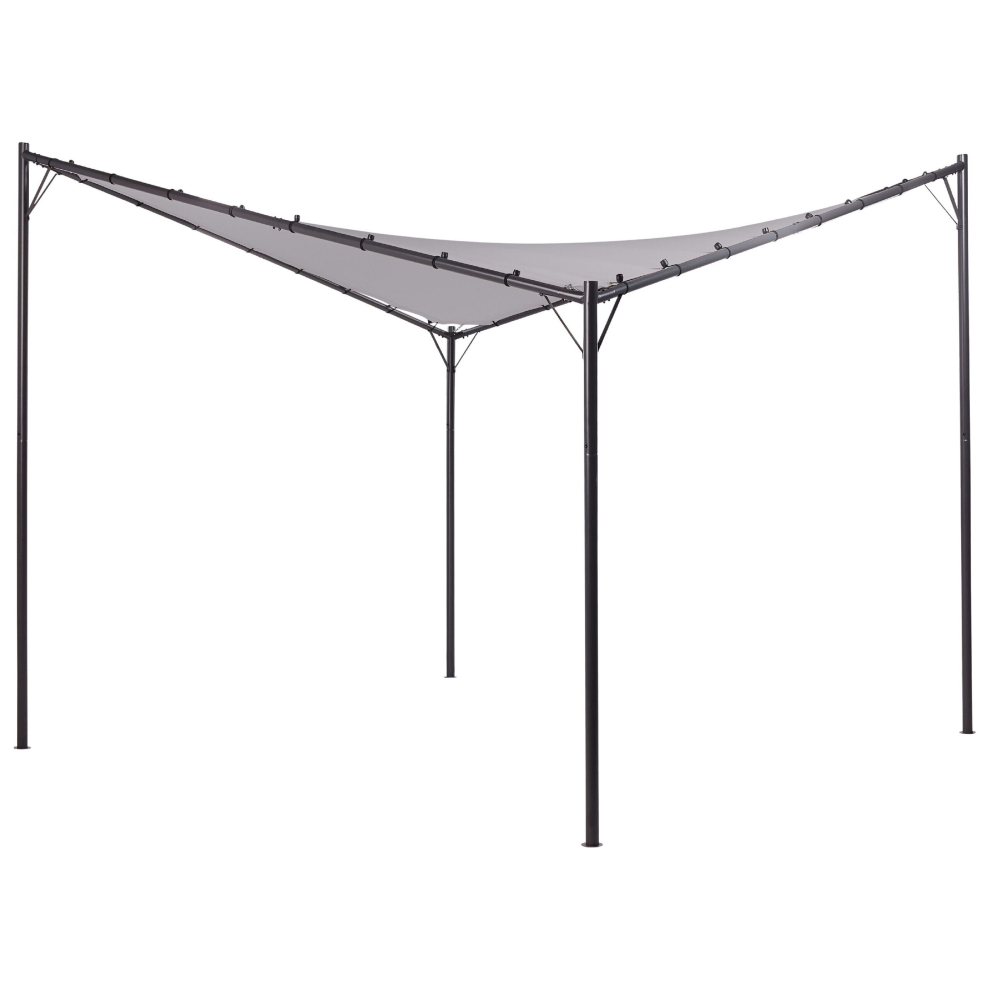 Pergola 300 x 300 cm Grey AVENTINE