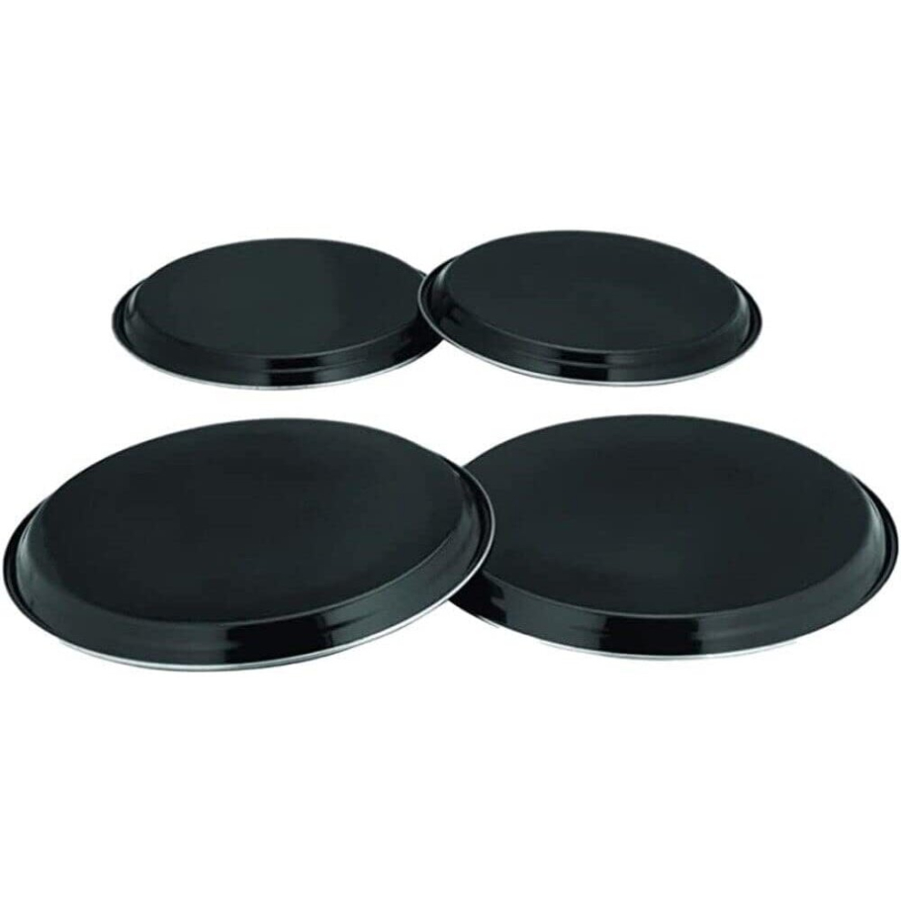 (Black) Stainless Steel  Gas Electric Hob Cover Protector