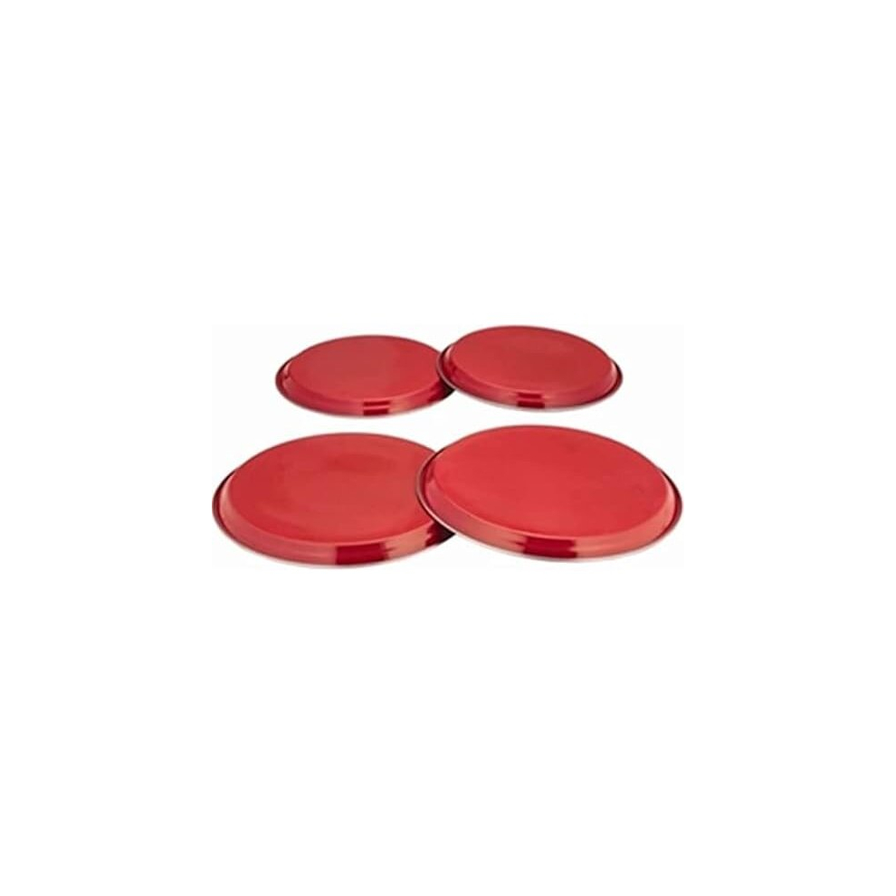 (Red) Stainless Steel  Gas Electric Hob Cover Protector