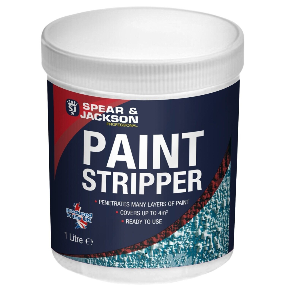 Spear and Jackson Professional Paint Stripper 1 Litre Ready to Use