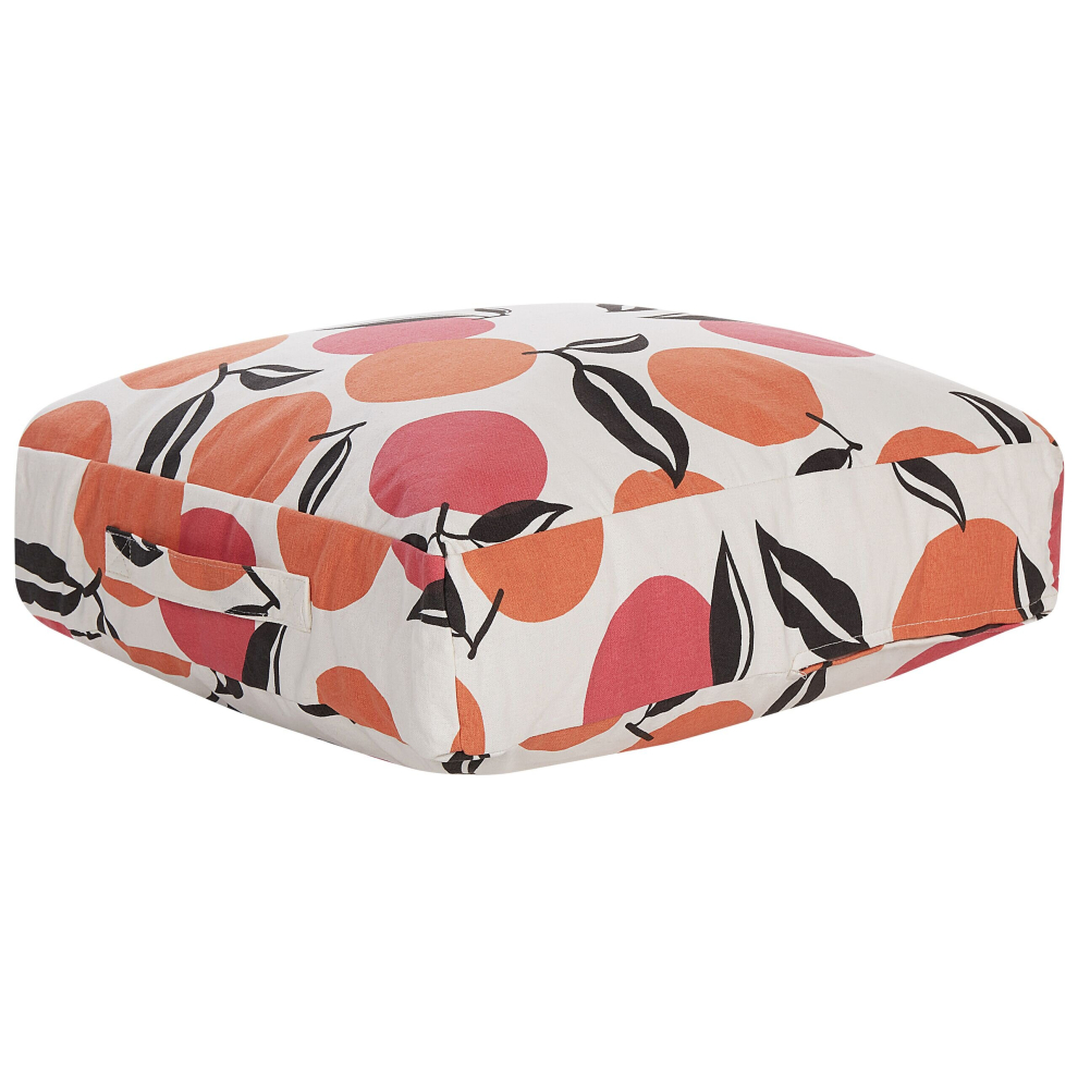 Cotton Floor Cushion 50 x 50 x 20 cm Multicolour MELLAL