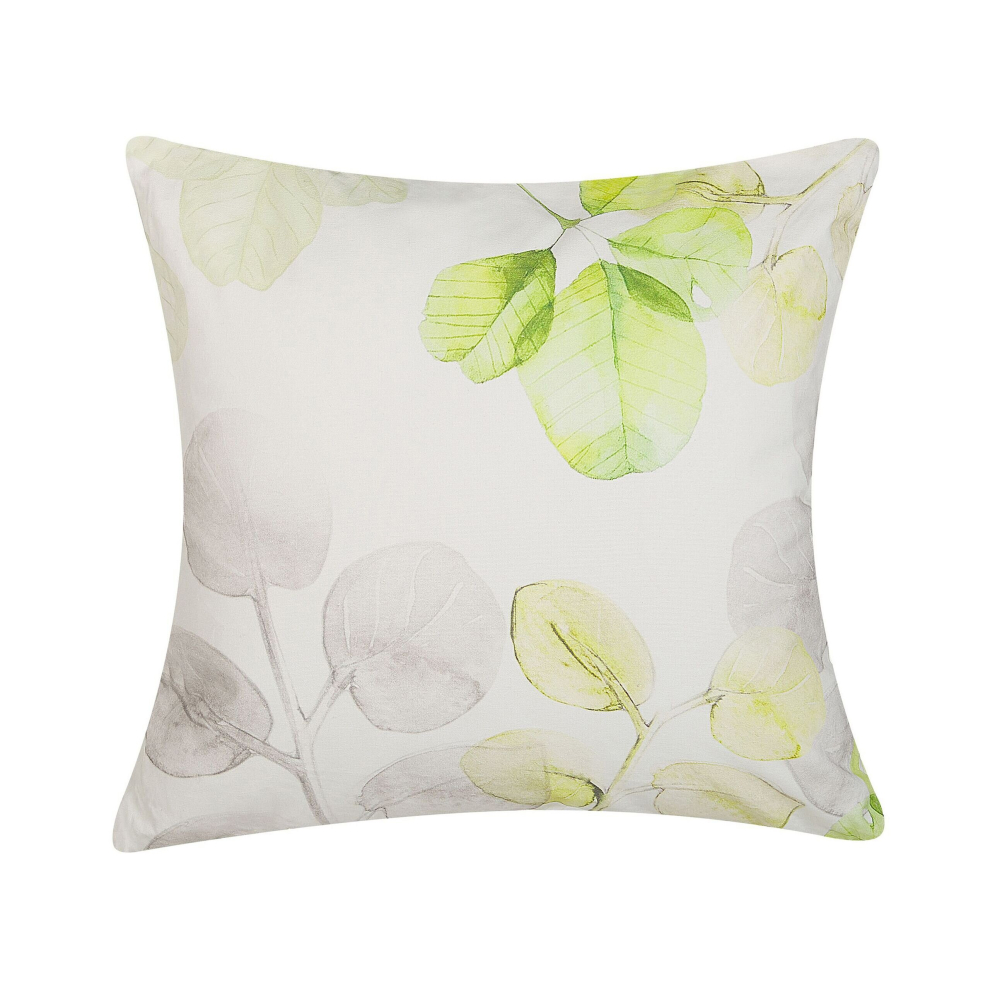 Cushion Leaf Pattern 45 x 45 cm Multicolour PEPEROMIA