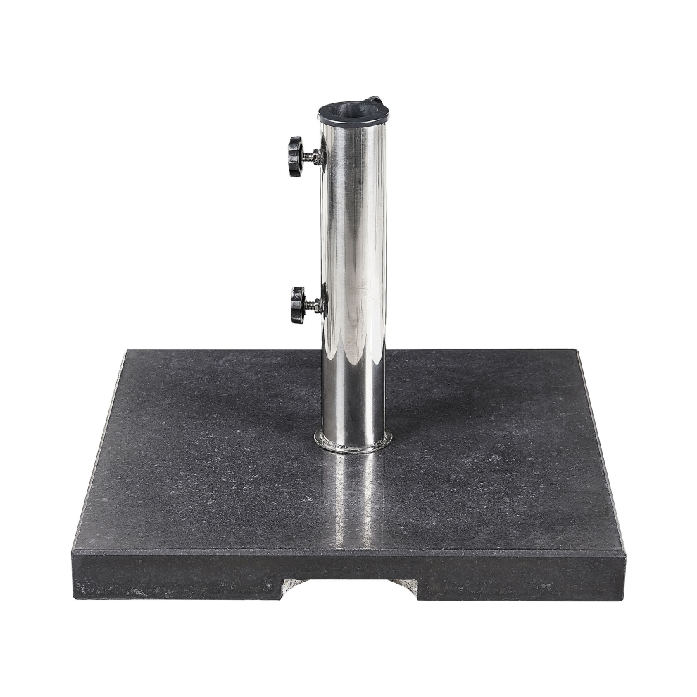 Square Granite Parasol Base Black CEGGIA