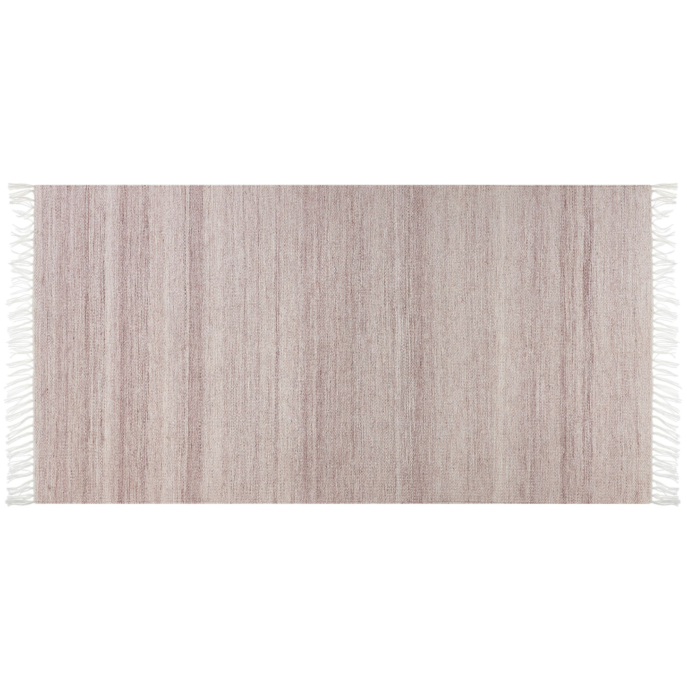 Area Rug 80 x 150 cm Light Red MALHIA