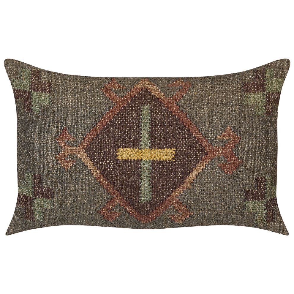 Jute Cushion 30 x 50 cm Multicolour KATORA