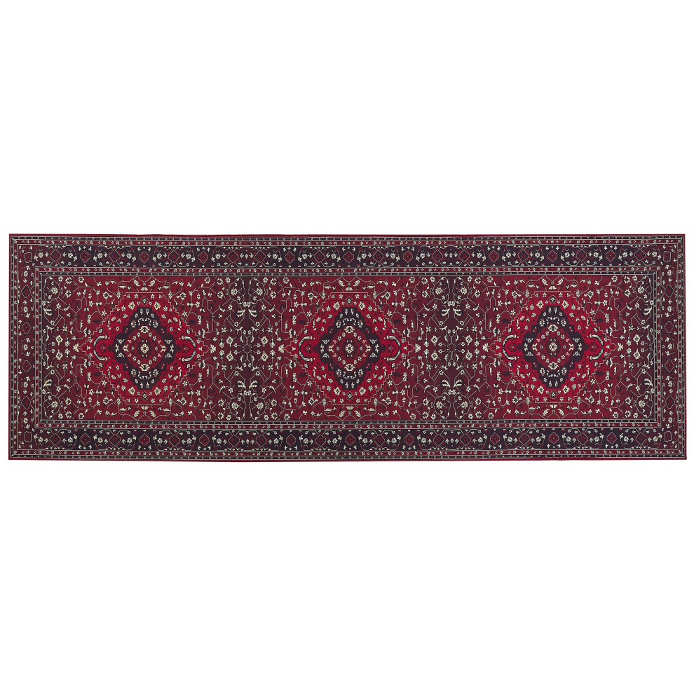 Runner Rug 80 x 240 cm Red VADKADAM