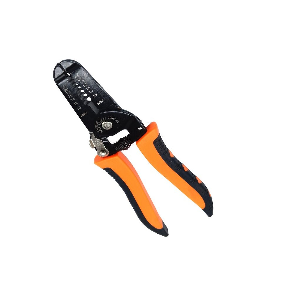Wire Stripper and Cutter - Stripping Tool for 22-10 AWG Solid and Stranded Wires