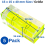 5Pcs 15¡Á15¡Á40mm Square Mini Spirit Level Small Level 3