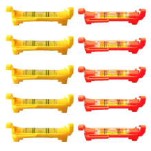 10 Pcs Mini Spirit Level, String Level, Tile Level, Mason Cord, Spirit Level, Suitable for Masonry, Plumbing, Construction Industry Engineering Measur