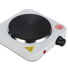 Portable Single Burner Electric Griddle, Adjustable Temperature, Travel, Outdoor Cooking (1000W)