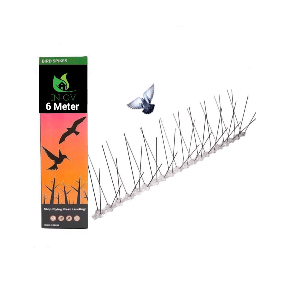 6 Meters - Stainless Steel Anti Pigeon Anti Crow Bird Repellent Kit.-image-OPC-PCWHGRG-NEW