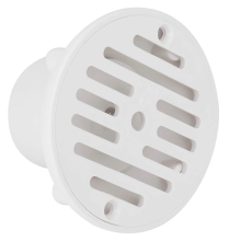 Swimming Pool Drain, Adjustable Flow PVC Pool Drain Outlet Drain Accessories Fitting Replacement,