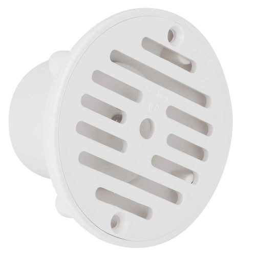 Swimming Pool Drain, Adjustable Flow PVC Pool Drain Outlet Drain Accessories Fitting Replacement,