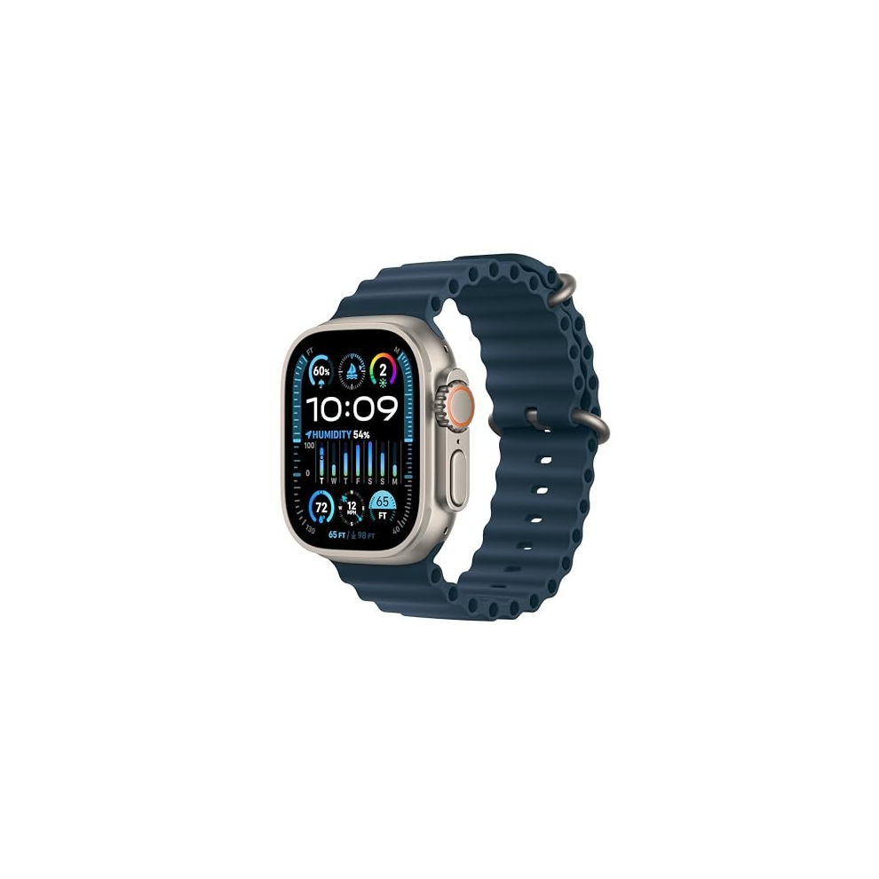 Apple Watch Ultra 2 49mm(GPS+Cellular) (MREG3, Titanium Case with Blue Ocean Band)