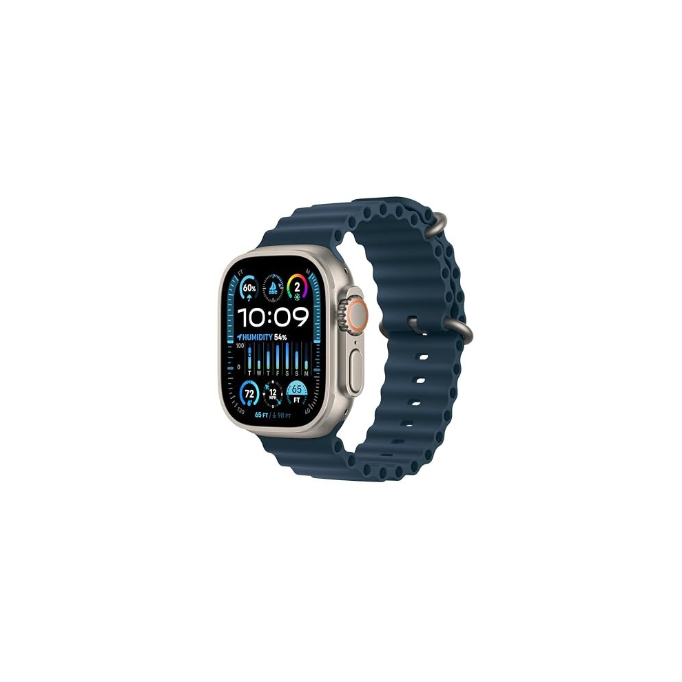 Apple Watch Ultra 2 49Mm(Gps+Cellular) (Mreg3, Titanium Case With Blue Ocean Band)