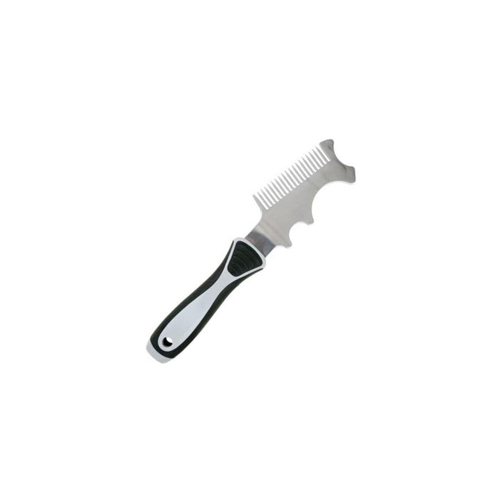 Paint Scraper,Multi-Function Comb Scraper,8 In 1 Stainless Steel Painters Tool,Can Opener,Putty Knife,Bristle Sorting Comb,Paint Roller Cover Scrape 7770197818209