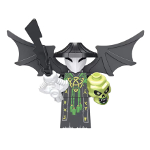 (Style C) Ninjago Lloyd Evil Green Ninja Mini Figures Building Blocks Kids Puzzle Gift Toy