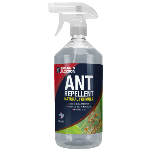 Spear & Jackson Spear and Jackson Ant Repellent 500ml, Trigger Spray