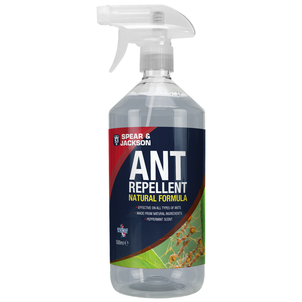 Spear and Jackson Ant Repellent 500ml, Trigger Spray