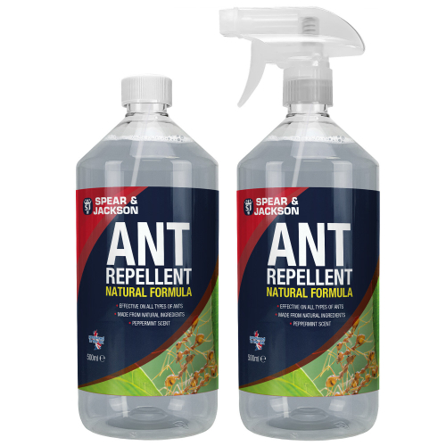 Spear & Jackson Spear and Jackson Ant Repellent 2 x 500ml, Trigger Spray
